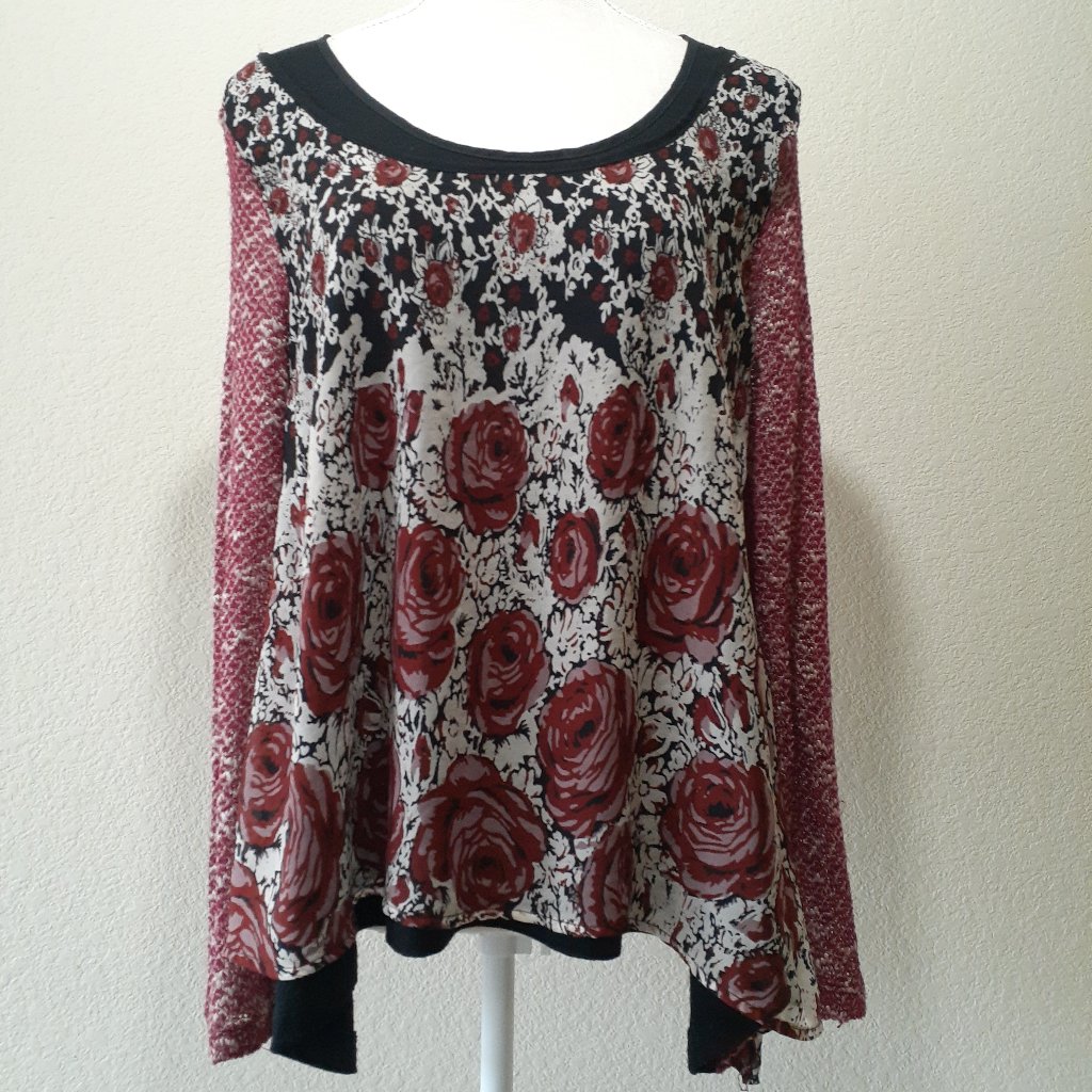 Poeme By Citron Mixed Blouse